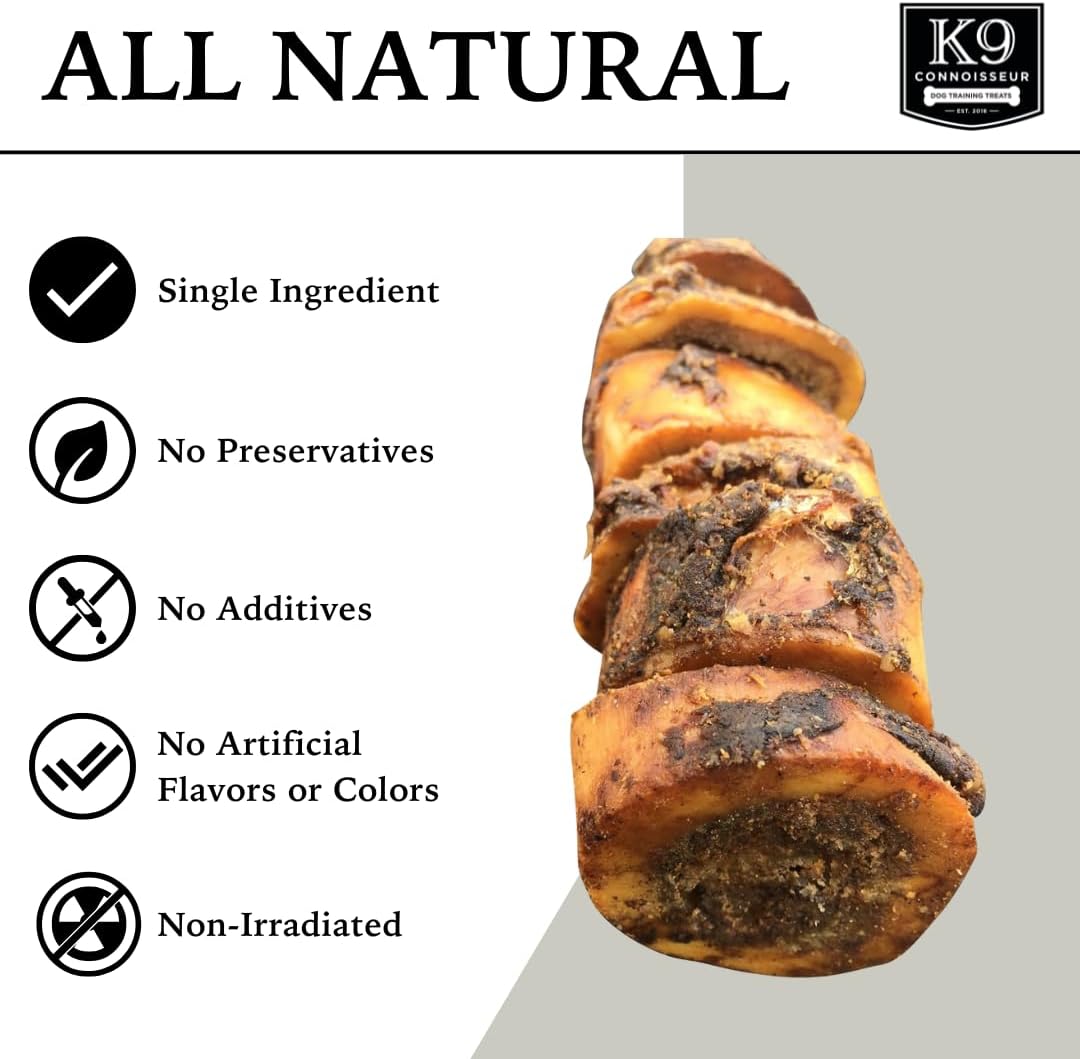 K9 Connoisseur Beef Marrow Dog Bones for Small Breed Dogs USA Made