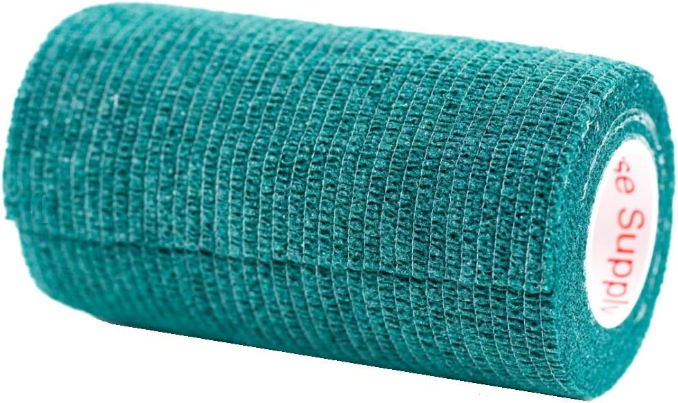 2 Pack Premium Vet Wrap - Self Adhesive Bandage Wrap & Athletic Tape