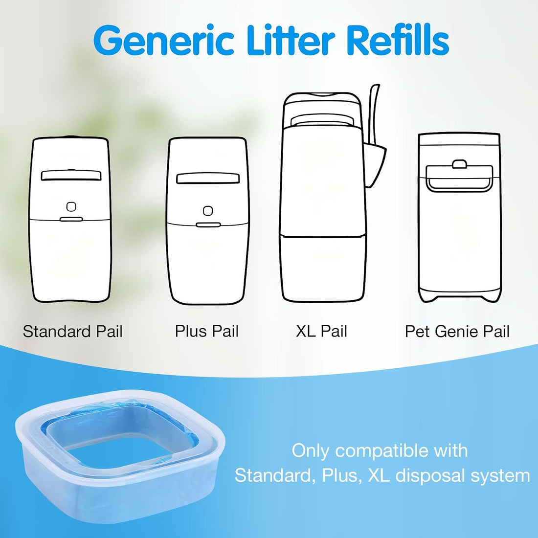 Cat Litter Refill Bags Ultimate Odor Control Cat Litter Bags