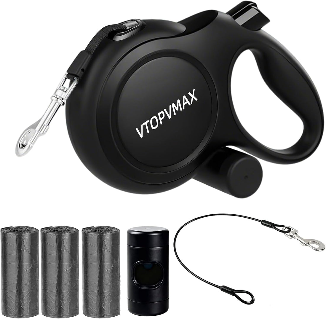 26Ft Retractable Dog Leash - for Dog Up to 110lbs