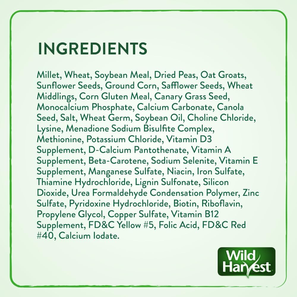 Wild Harvest Universal Blend for Medium and Large Birds 10 Pounds