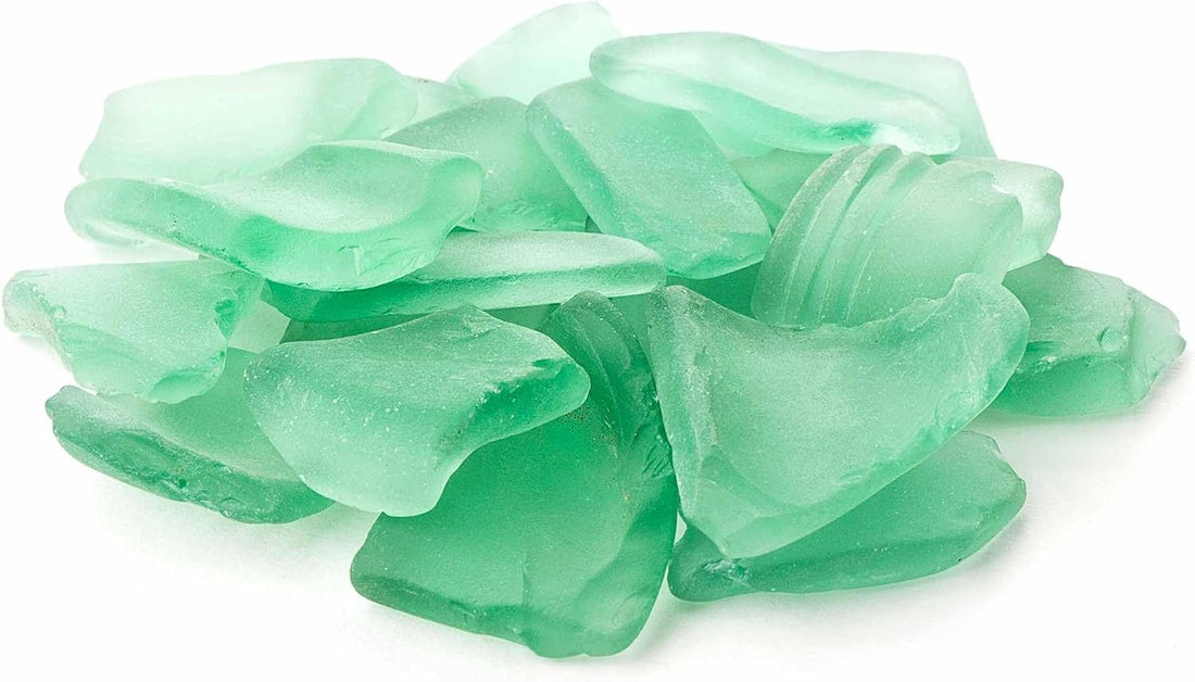 Galapagos (05133 Aquarium Sea Glass, Sage Green, 4lb Bag