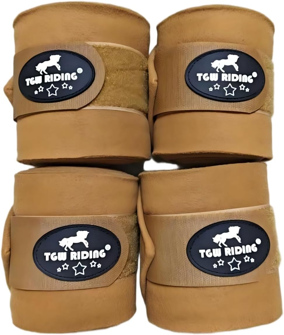 Horse Polo Leg Wraps, Equine Fleece Polo Wraps - Horse Leg Bandages