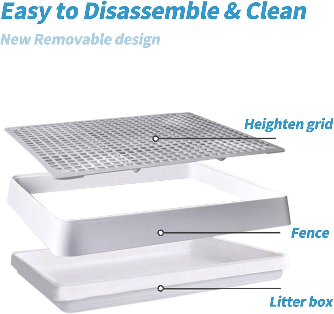 PODOO Rabbit Litter Box – Training Potty Tray for Guinea Pig & Small