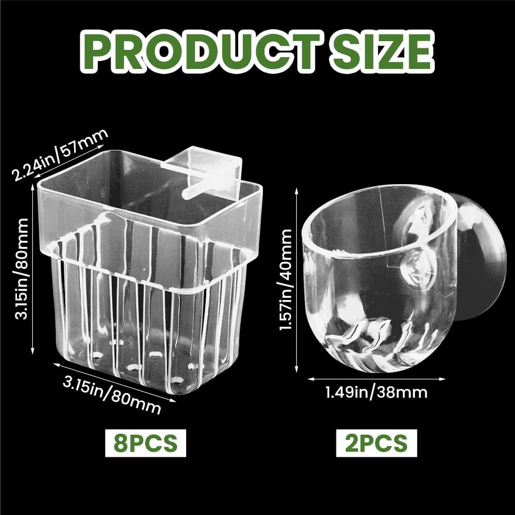 8 Pack Aquarium Plant Holder