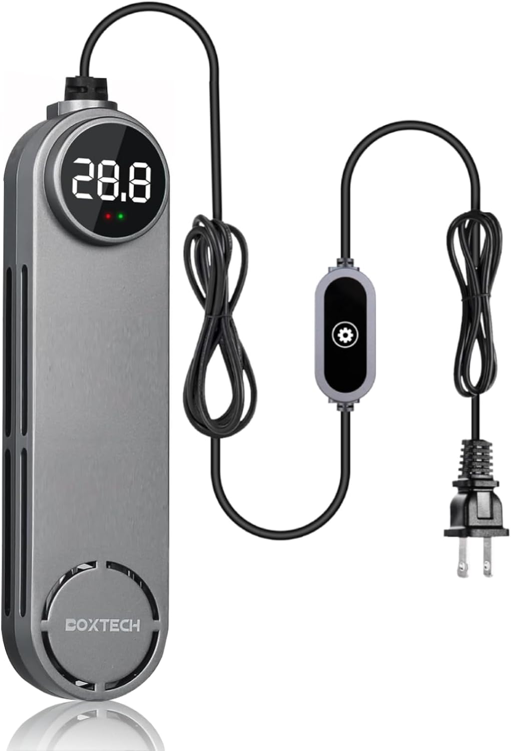 UPETTOOLS 50W Mini Aquarium Heater, Digital Fish Tank Heater