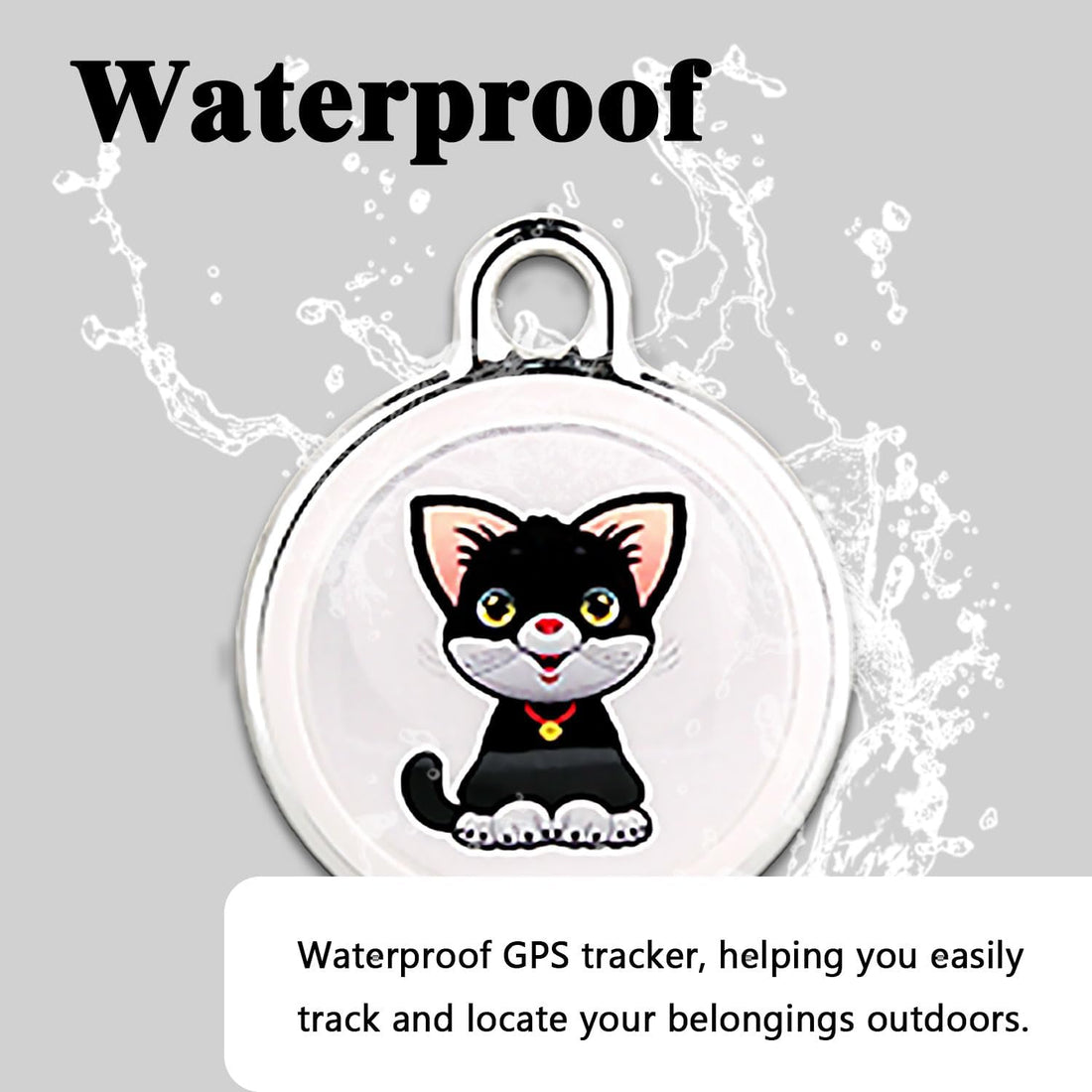 GPS Tracker for Dogs,Mini Cat Tracker,Smart Pet Tracker,No Monthly Fee