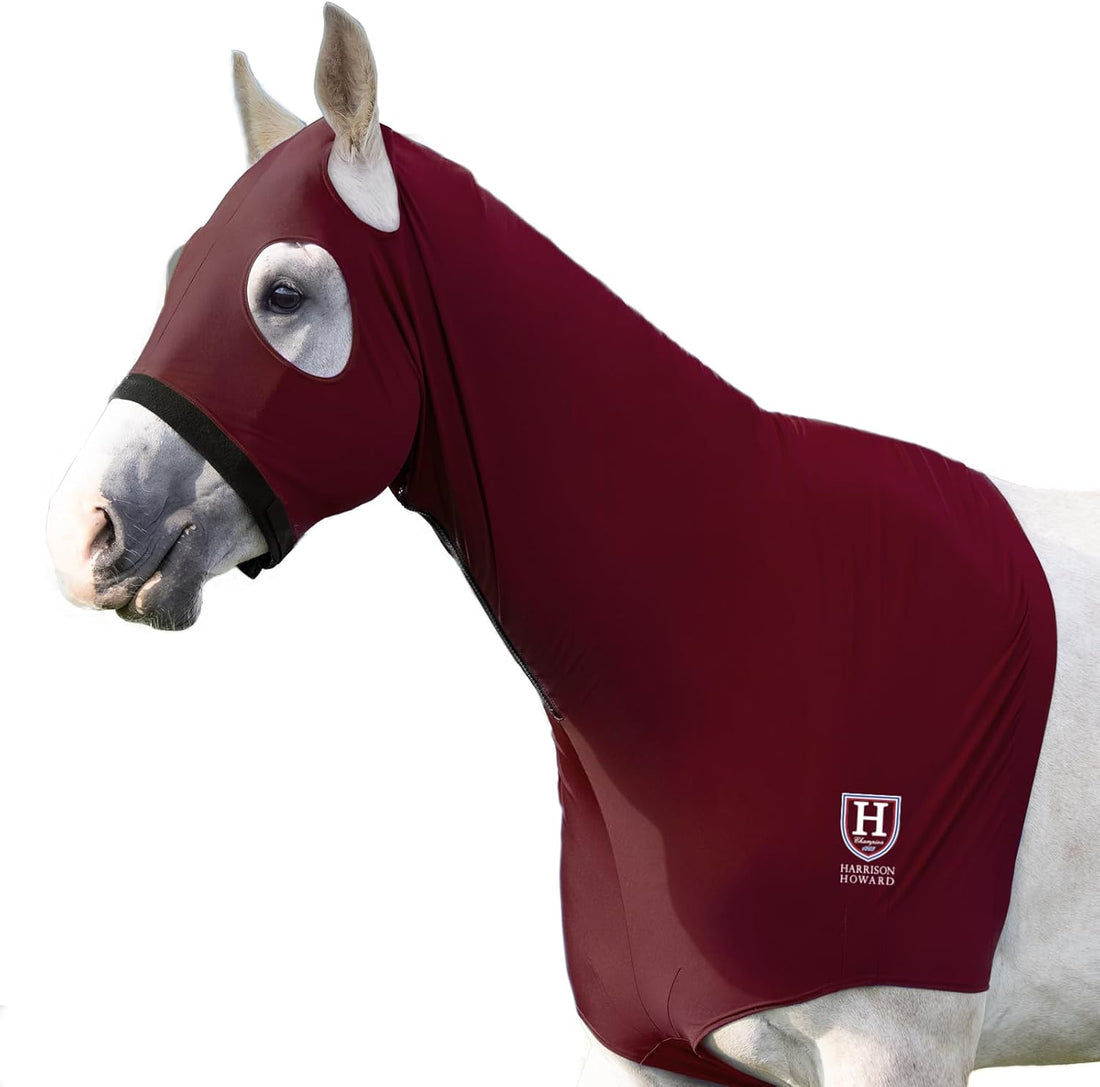 Harrison Howard Horse Stretch Hood Without Eyes and Ears
