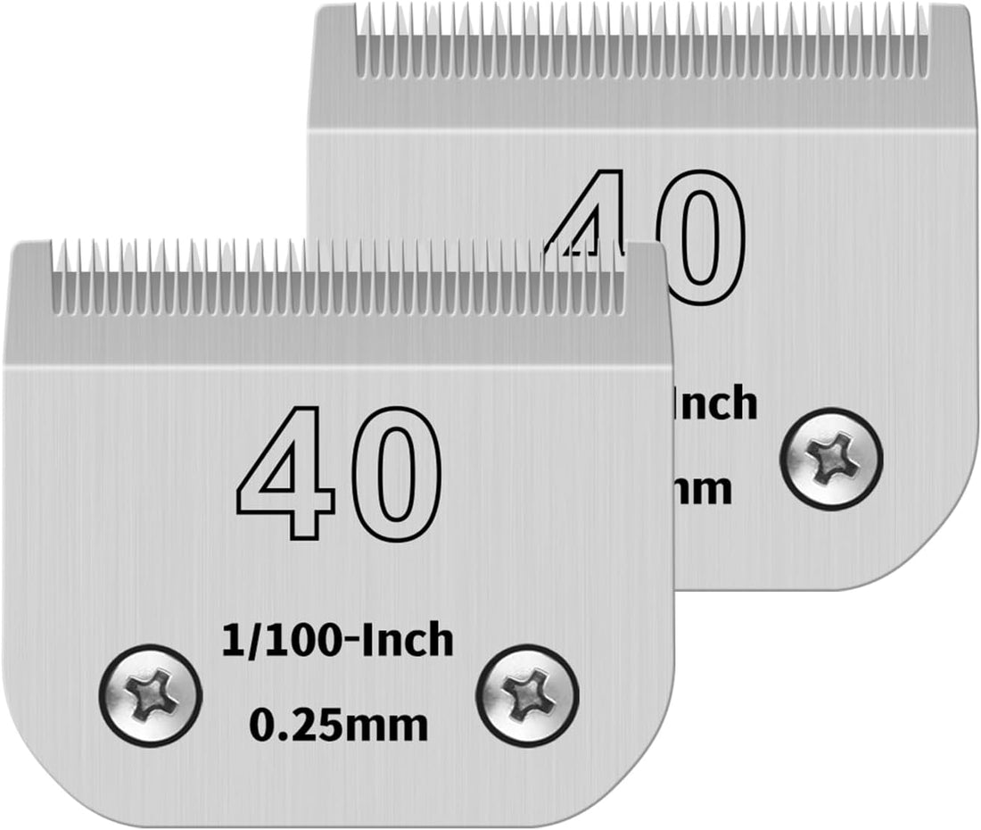 Pet Dog Grooming Detachable Ceramic Blades, 2 PCS