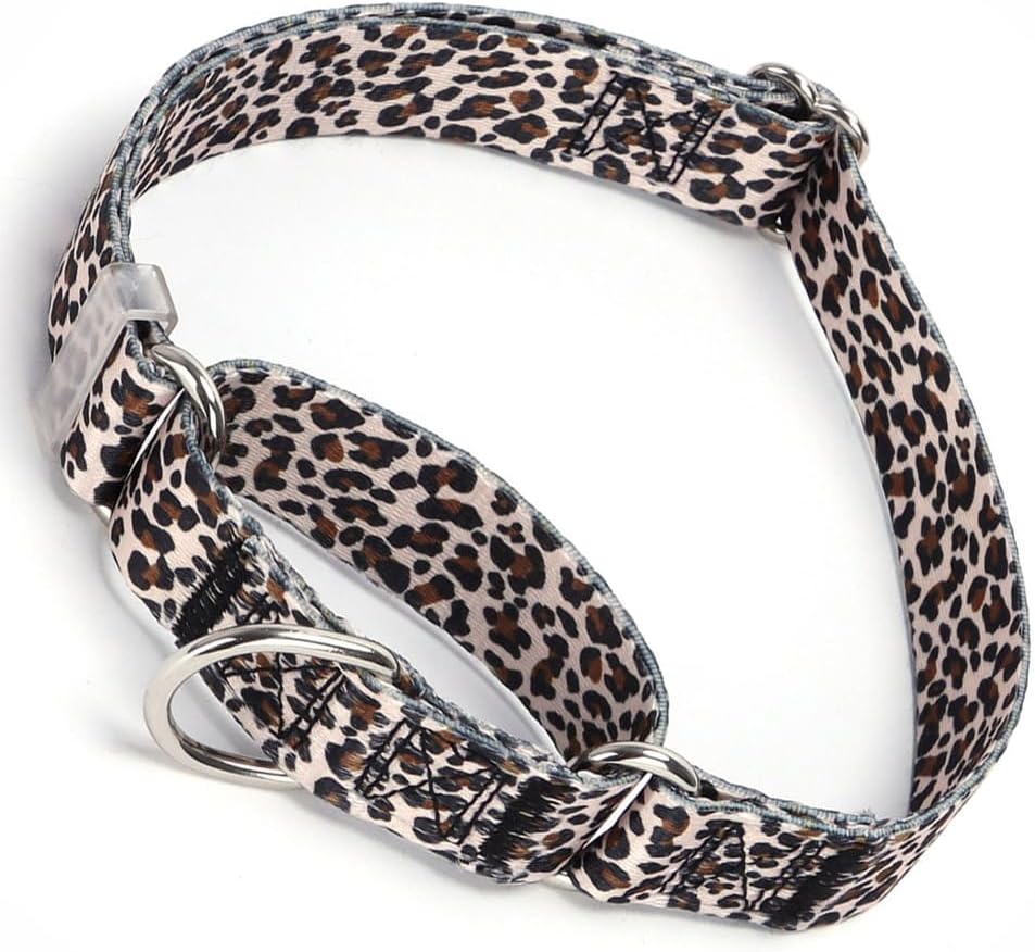 Martingale Collar for Dogs, No-Slip Escape Proof Choke No Pull Cinch