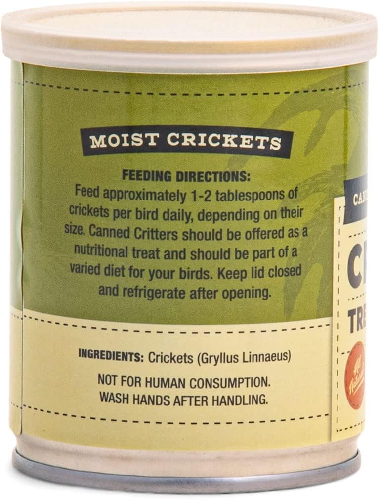 Fluker's Culinary Coop Canned Crickets Chicken Treat