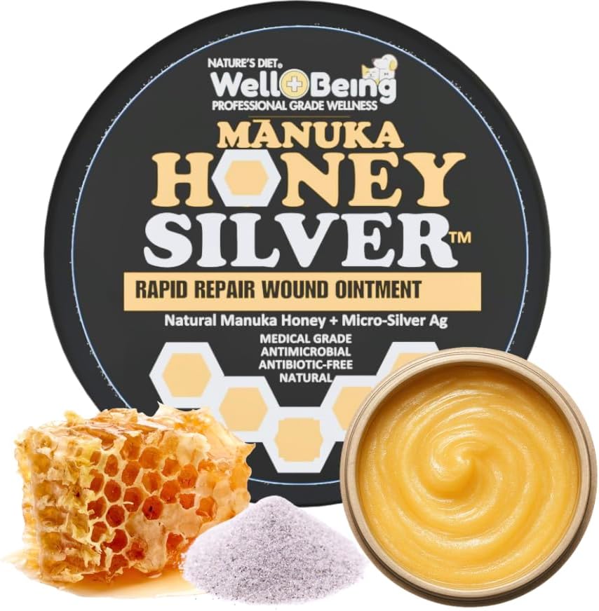 Well-Being Manuka Honey Silver Rapid Wound Repair Ointment For Dogs