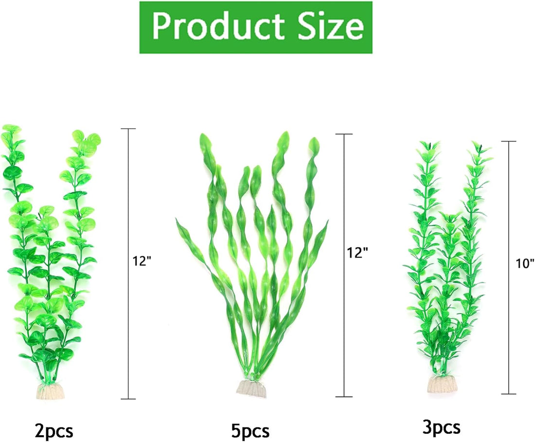 AQUANEAT Artificial Fish Tank Plants