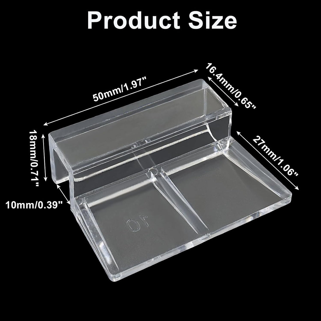 Murtenze Aquarium Lid Clips, 8mm, 8 PCS