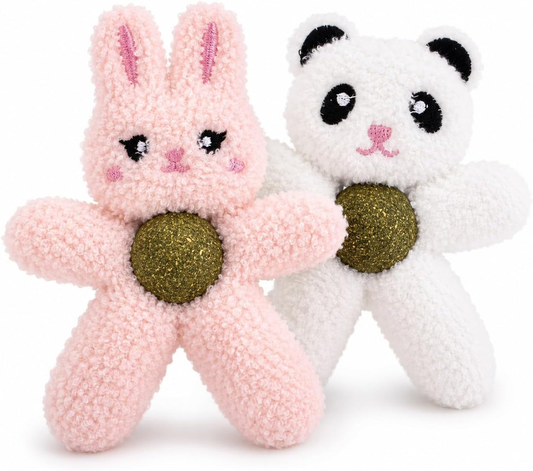 Plush Catnip Toys for Indoor Cats