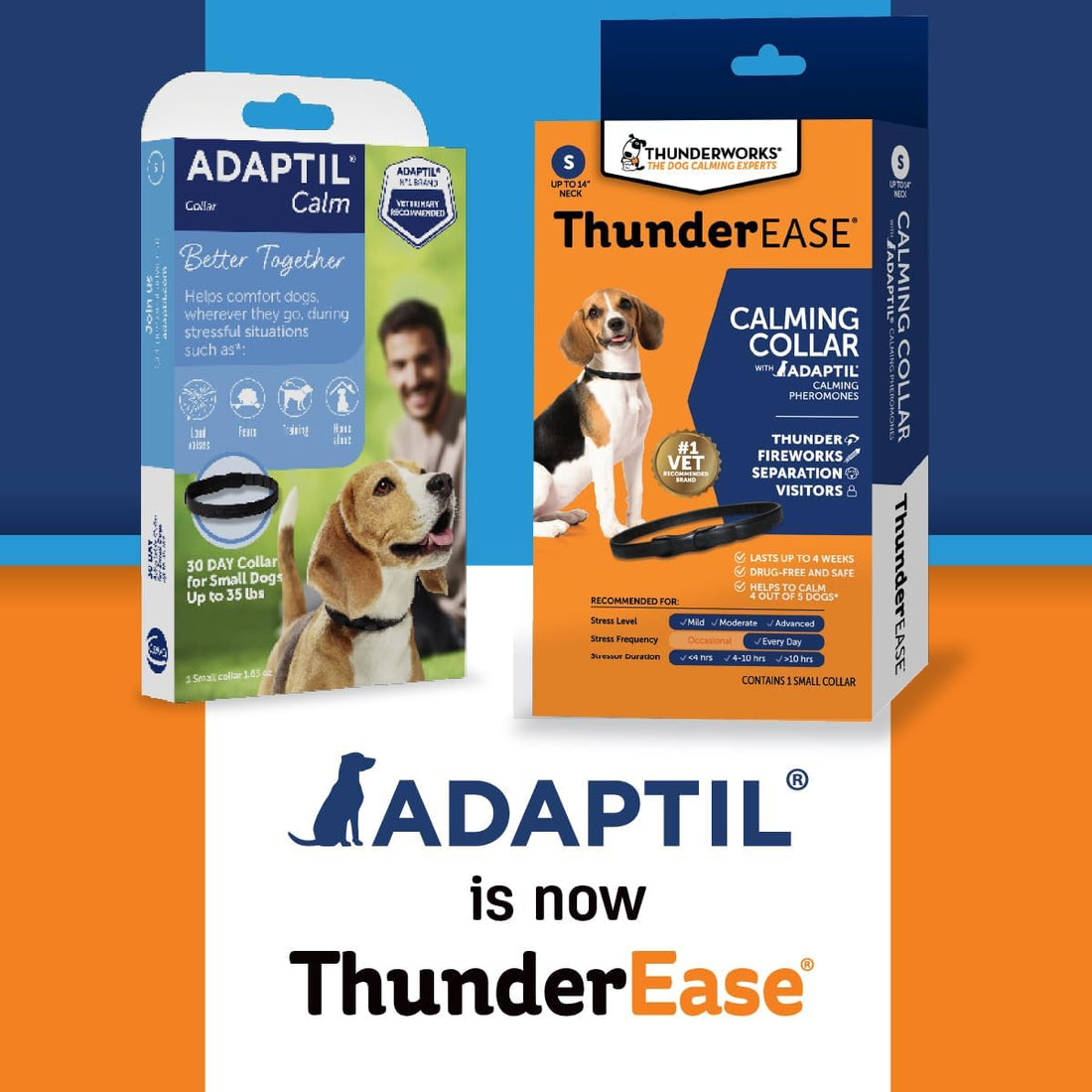 ThunderEase Calming Collar for Dogs (Large)