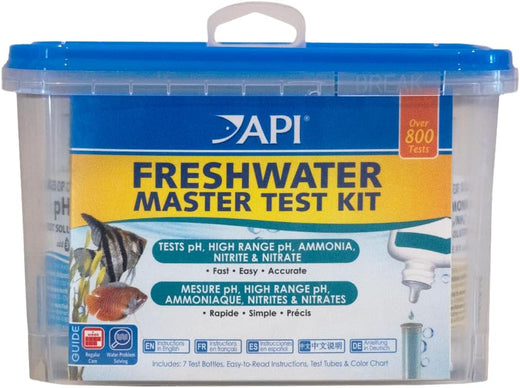 API Freshwater Master Test Kit 800-Test Freshwater Aquarium Water Kit