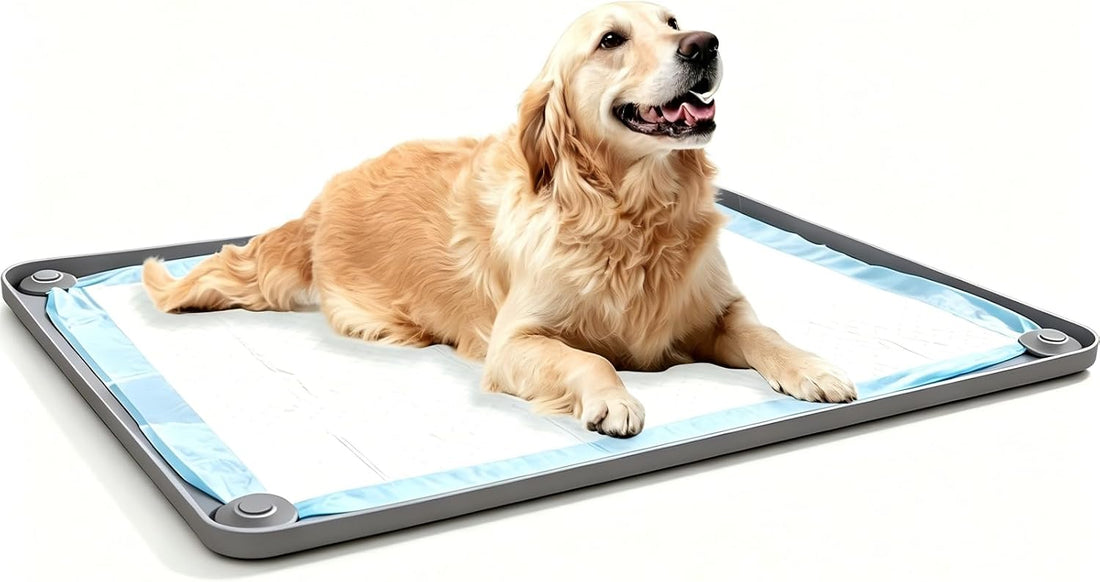 Dog Pee Pad Holder Tray 23x23, Silicone Puppy Pad Holder