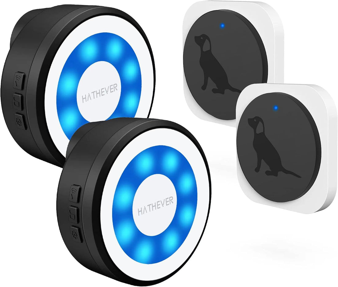 Wireless Dog Doorbell to Go Outside with 4 Notification Modes