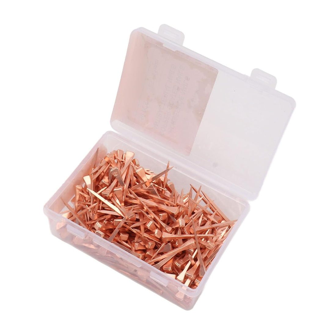 250Pcs Copper Plated Horseshoe Nails for Proof Equestrian Care