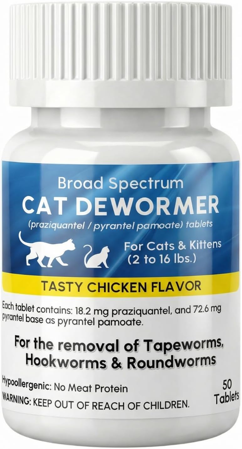 Broad Spectrum Dewormer for Cats and Kittens