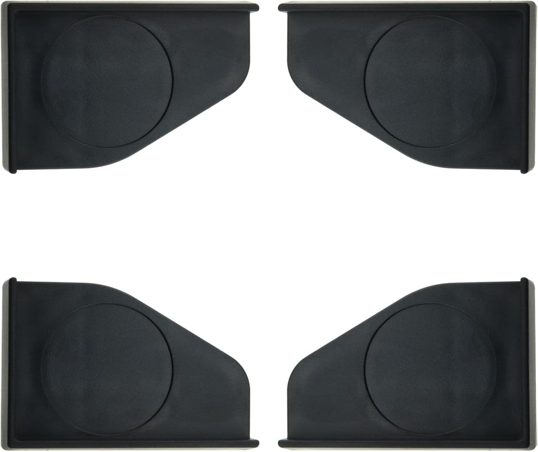 heyous 4PCS Black Plastic Fish Tank Corner Protector Aquarium Glass
