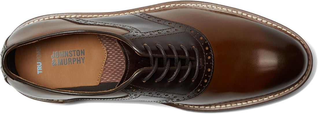 Johnston & Murphy Men's Upton Saddle Lace-Up Oxford Shoe