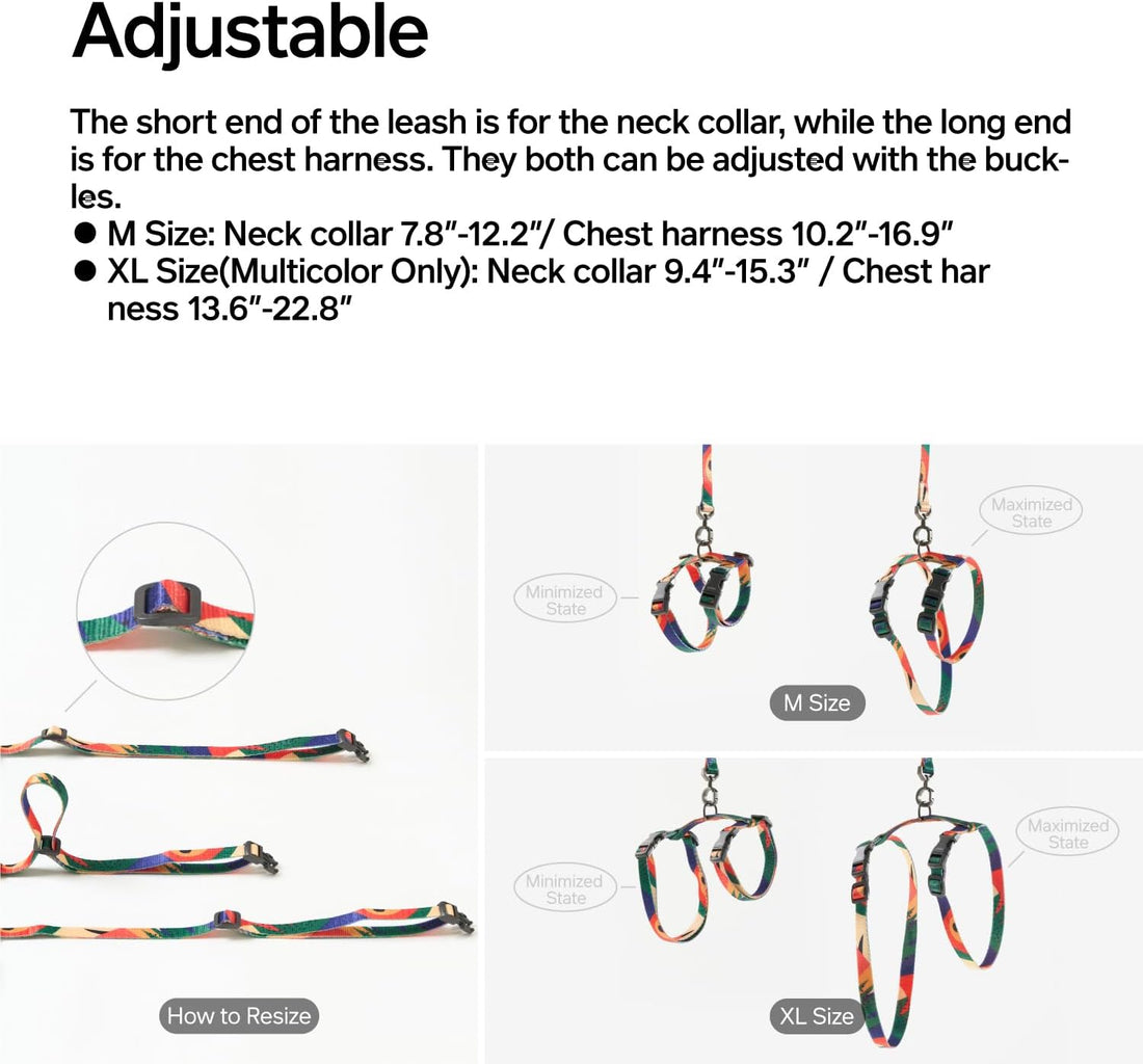 pidan Cat Harness and Leash Set, Cats Escape Proof