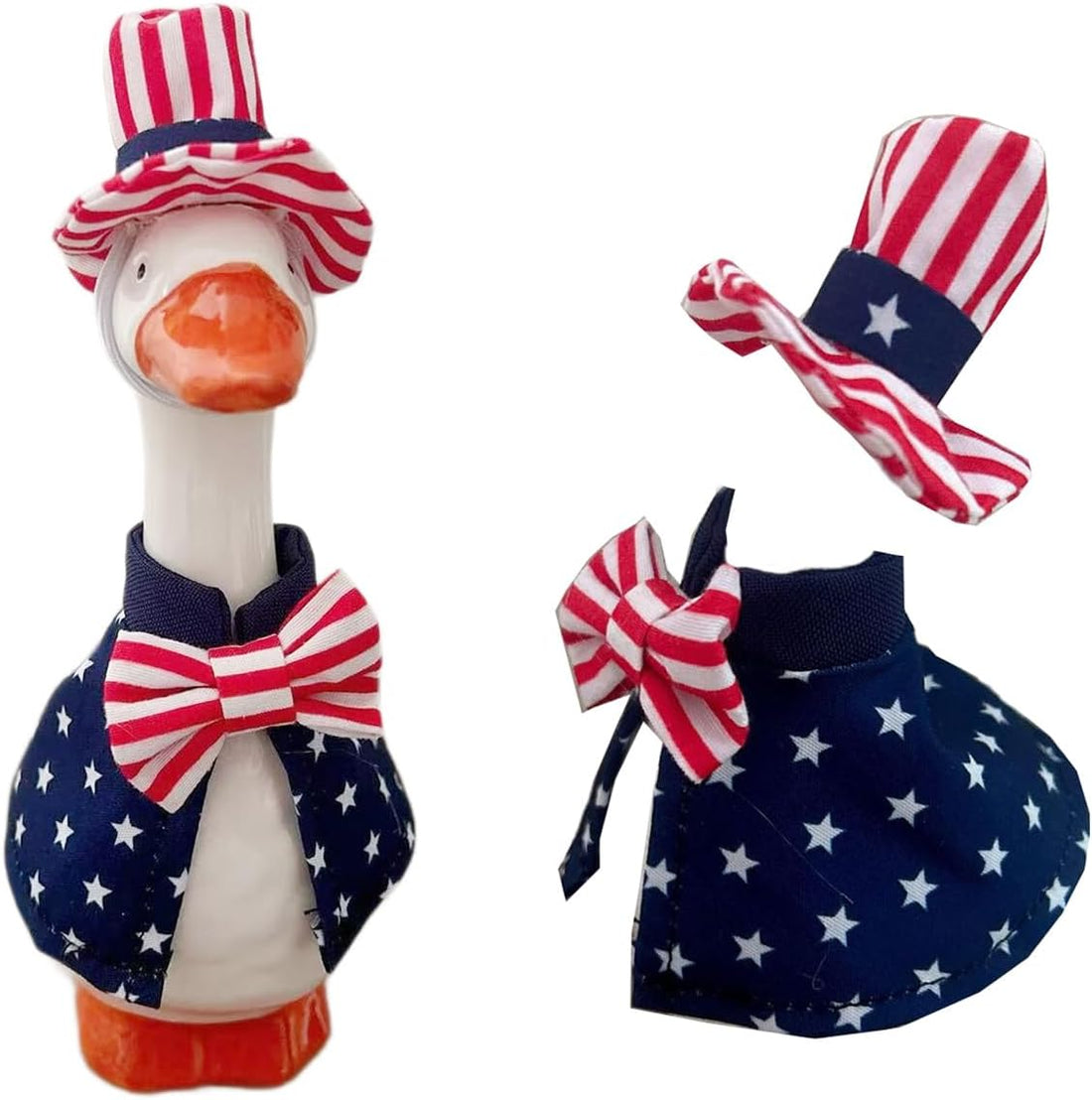 7 Inch Desk Goose Outfits, Mini Christmas Tree Costume for Desktop