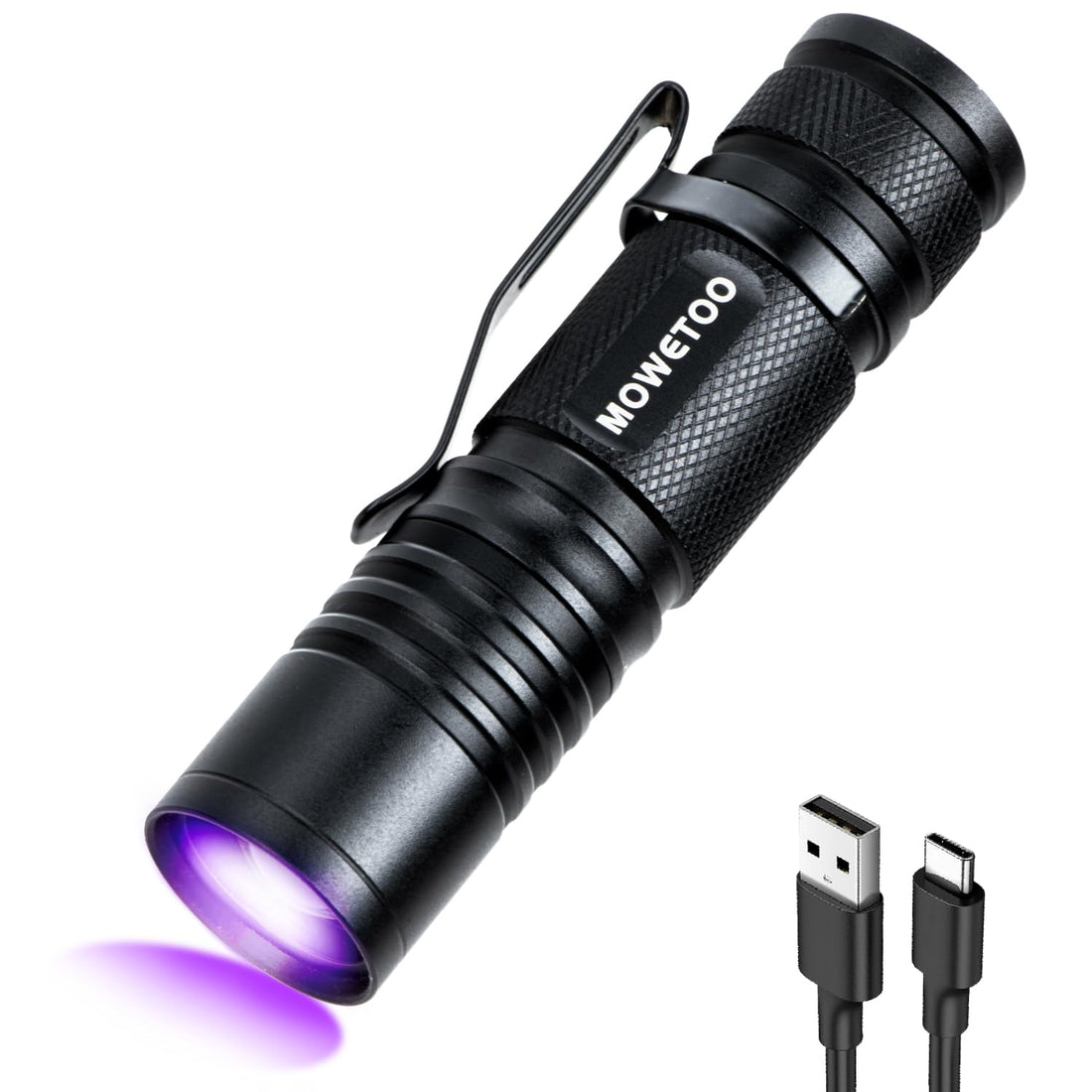 Black light UV Flashlight Rechargeable