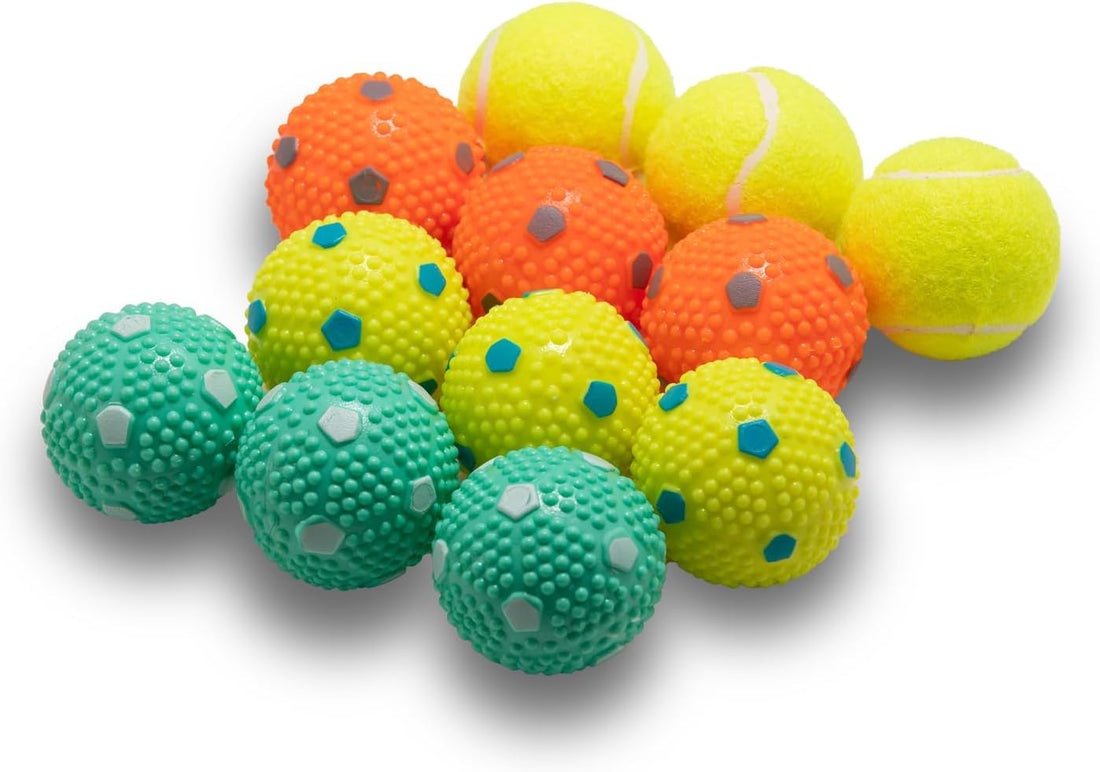 WIGGLYTAIL Dog Balls 12 Pcak
