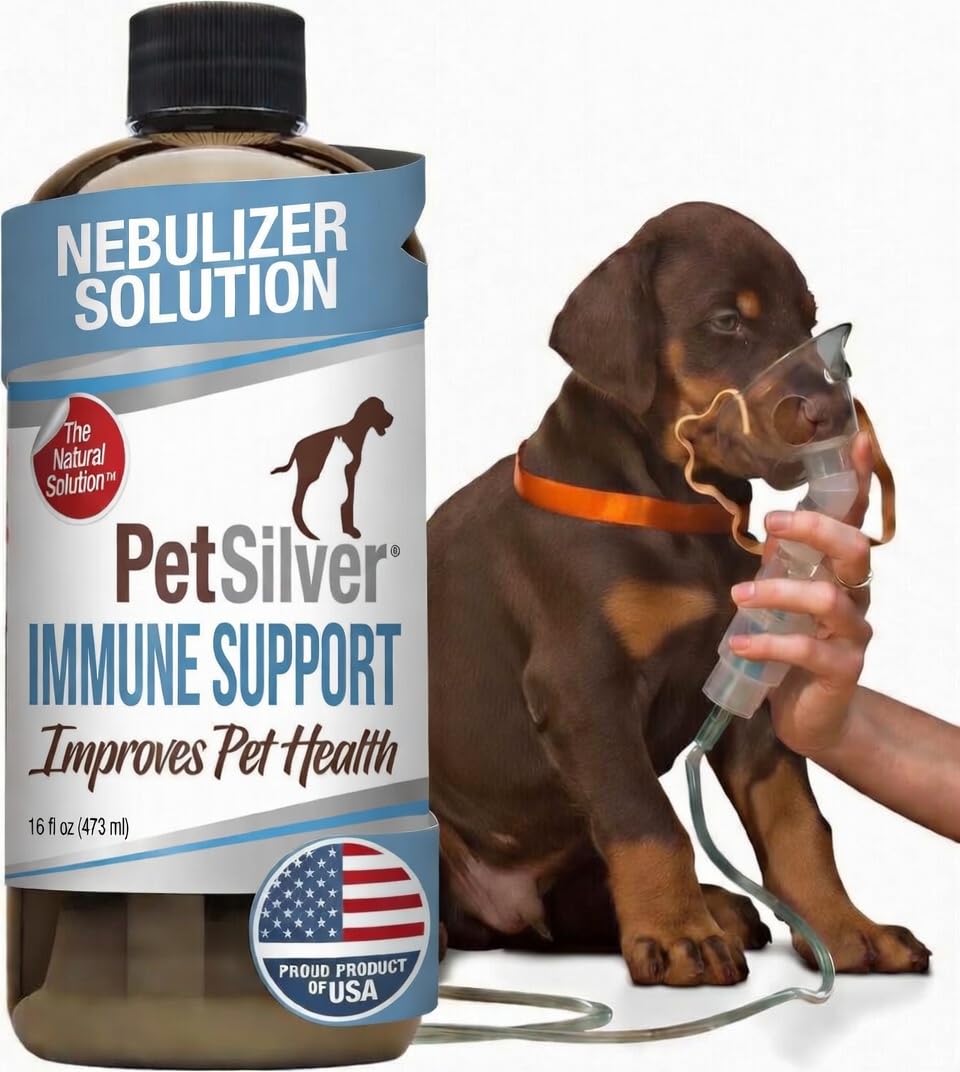 PetSilver Immune Support, Natural Nebulizer Solution