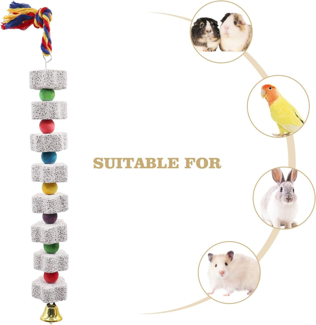 2 Pack Large Chicken Chewing Toy