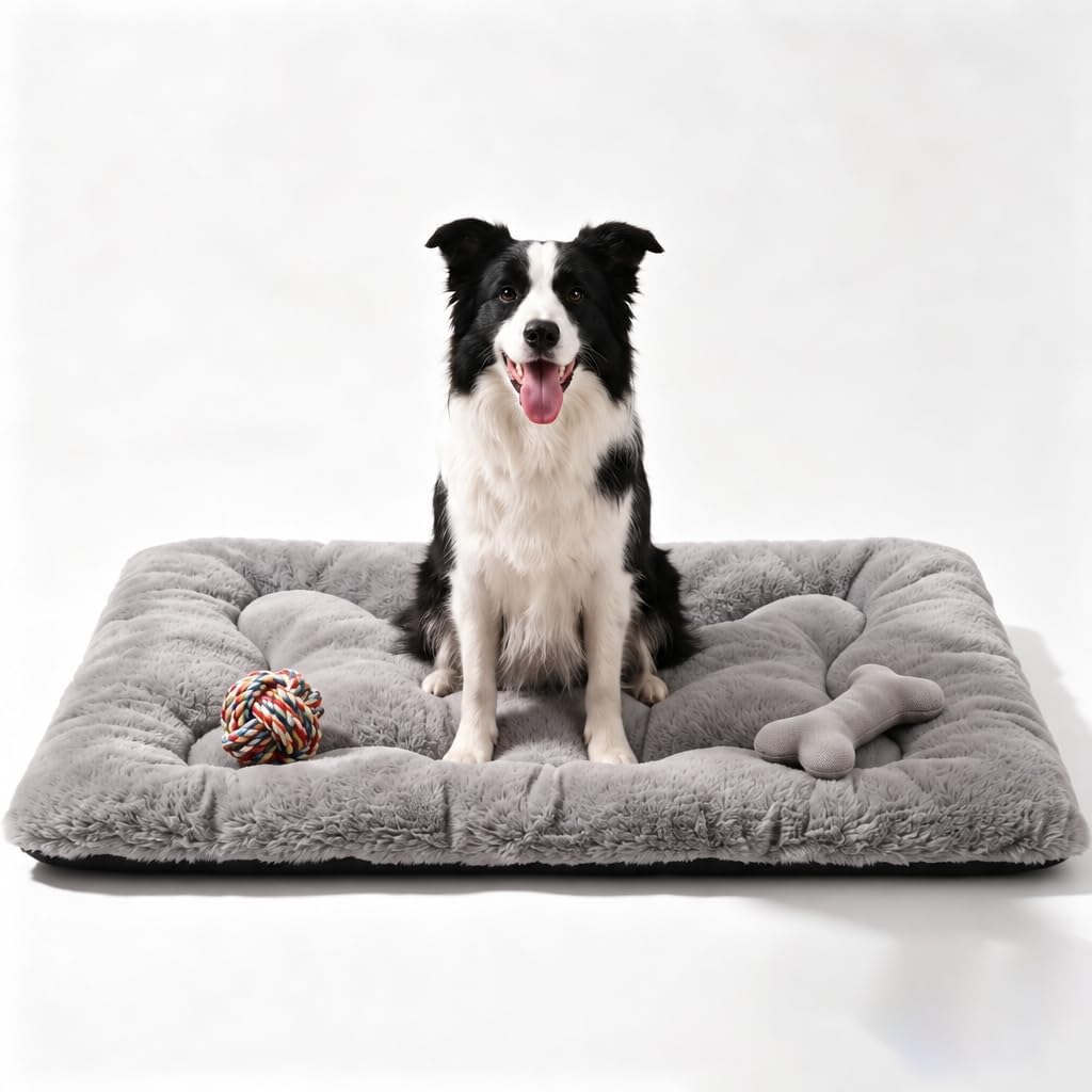 Dog Bed 36" for Metal Crate Pad,Washable Sleeping Mat