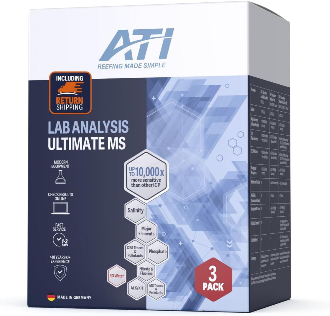 ATI ICP Lab Analysis Pro for Reef Aquariums - Old Version