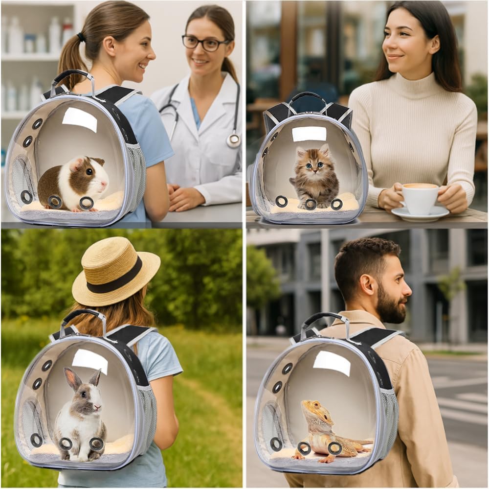 Bunny Carrier, Guinea Pig Carrier,Small Animal Carrier Backpack