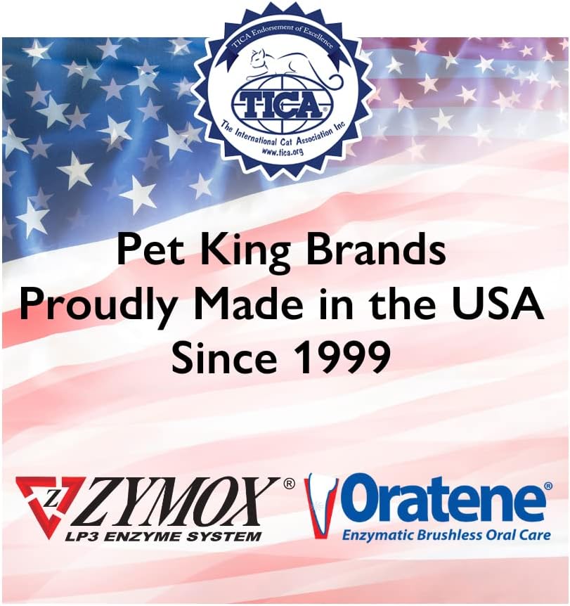 PET King Brands Zymox Oratene Water Additive Enzymatic Brushless Oral
