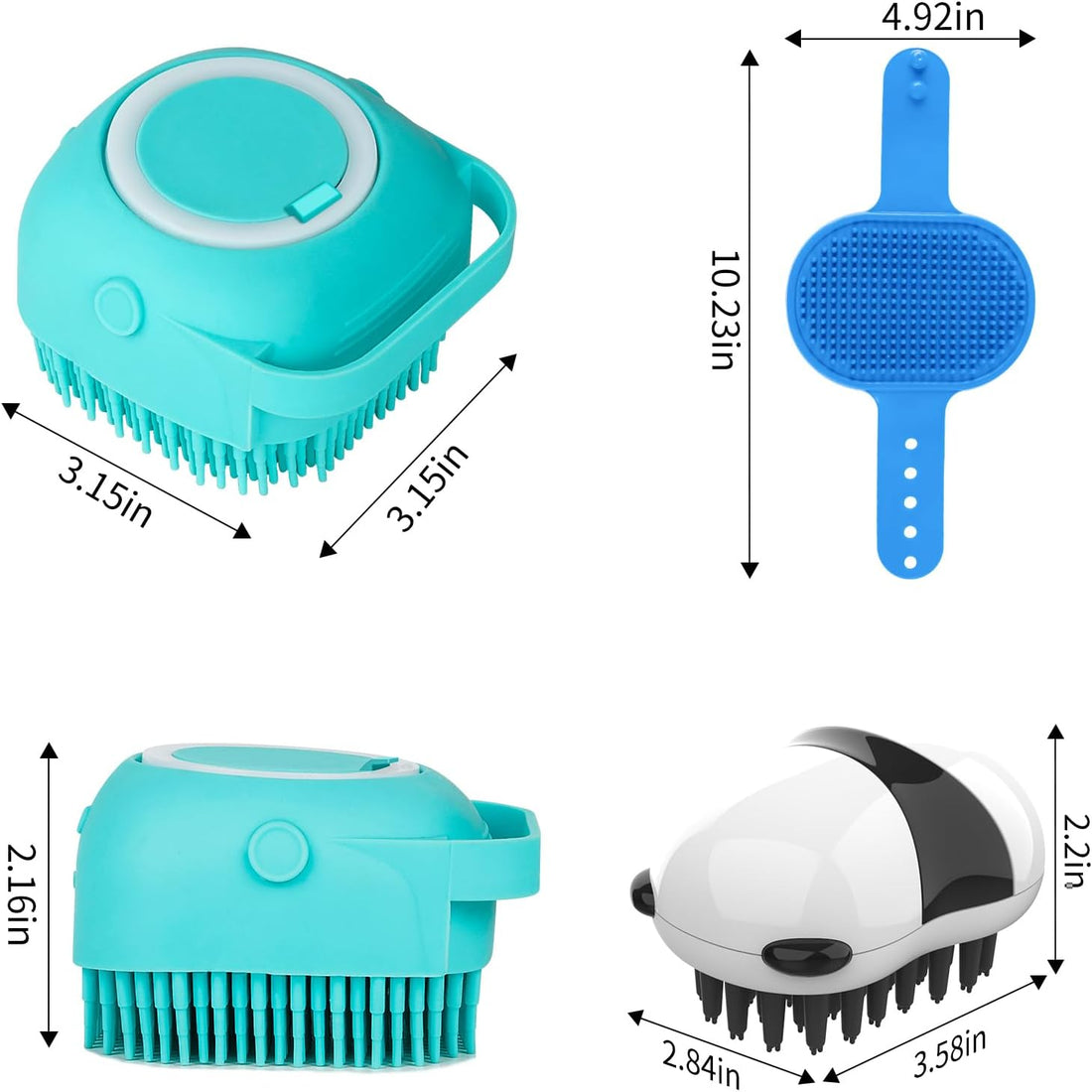 Comotech 3-in-1 Dog Grooming Brush