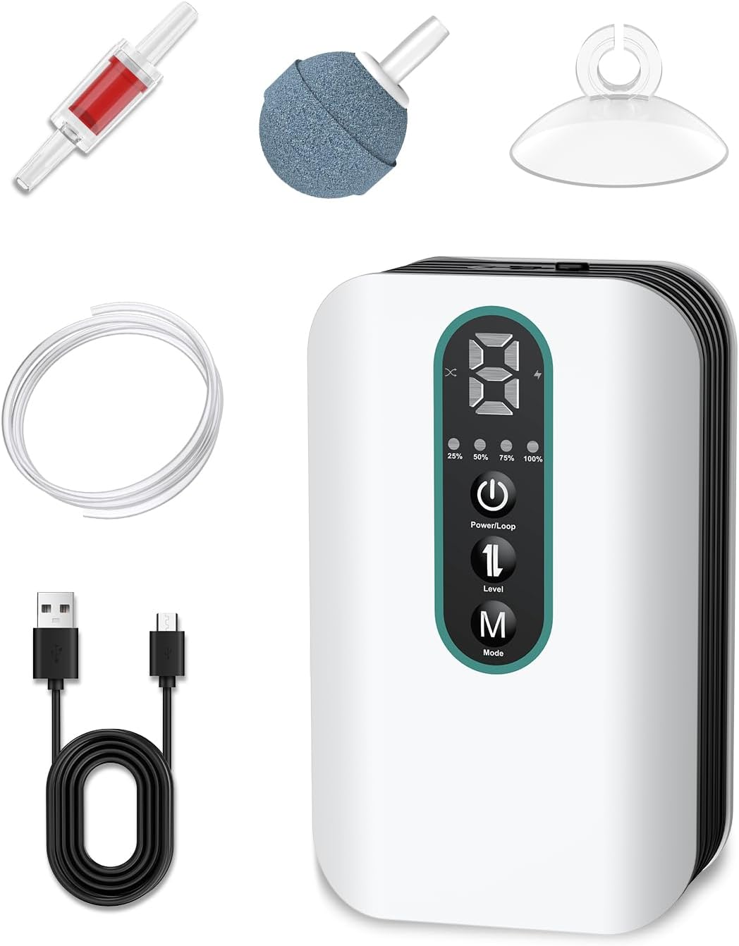 Pawfly USB Rechargeable Bait Aerator for Fishing