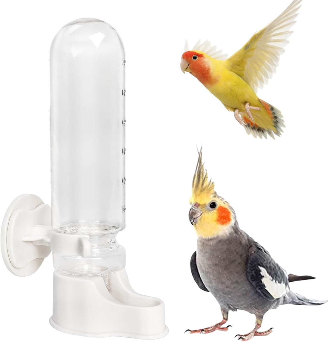 Automatic Pet Bird Water Feeder, Water Dispenser for Cage