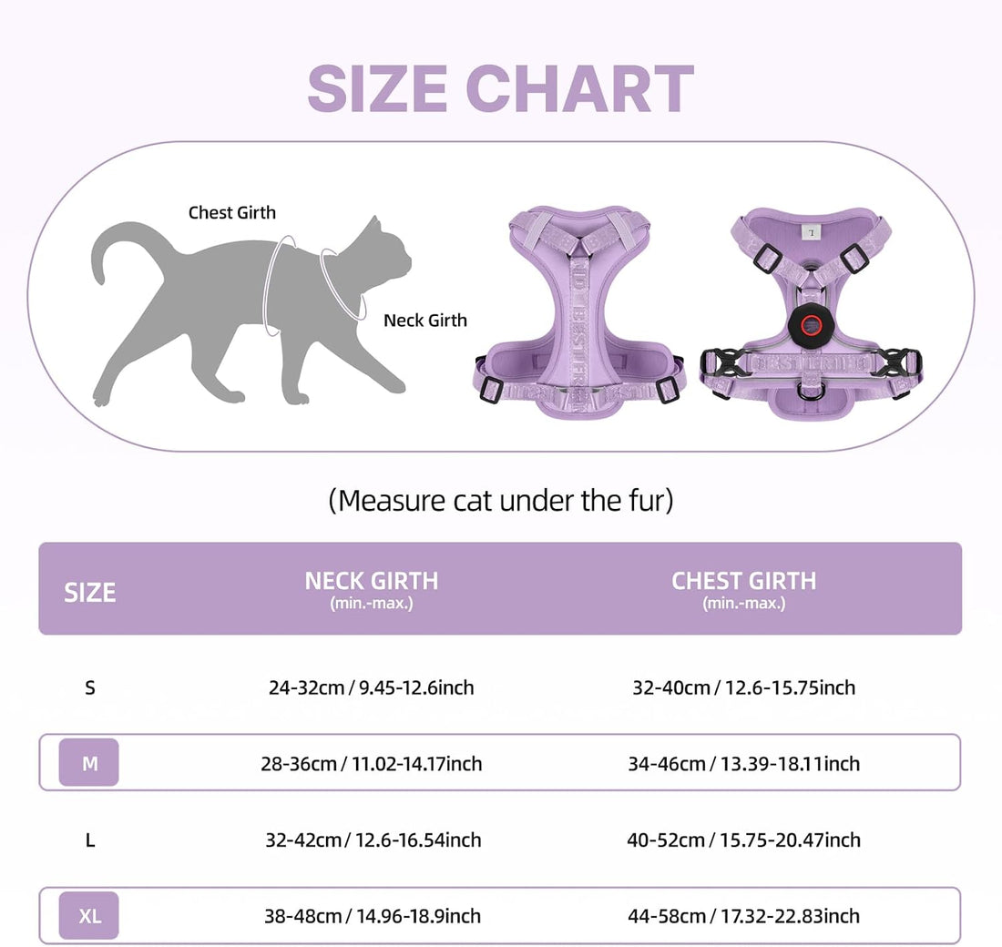 Skmeditec Cat Harness and Leash Set