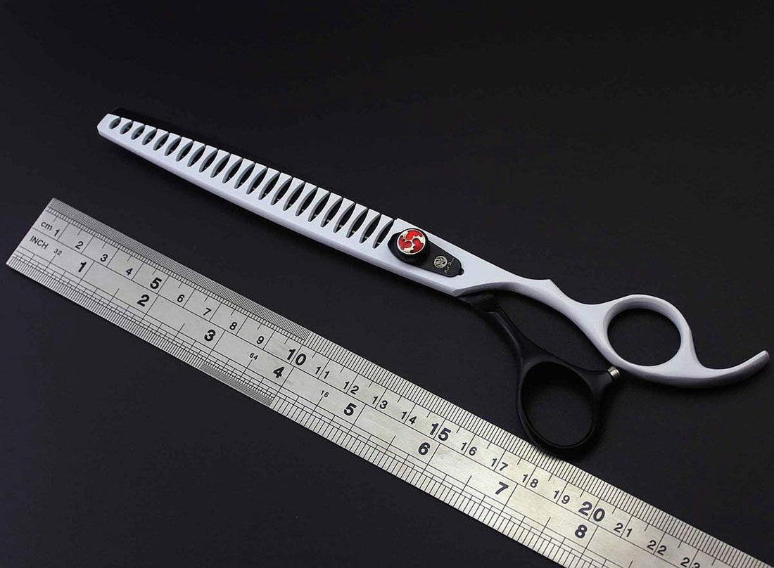 Purple Dragon 8.0 inch Professional Pet Grooming Scissors