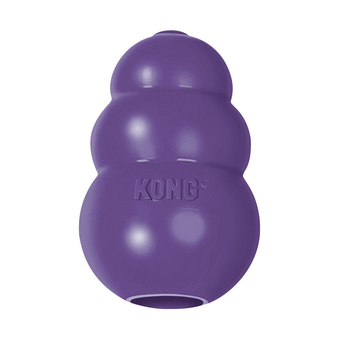 KONG Senior - Dog Toy with Gentle, Natural Rubber