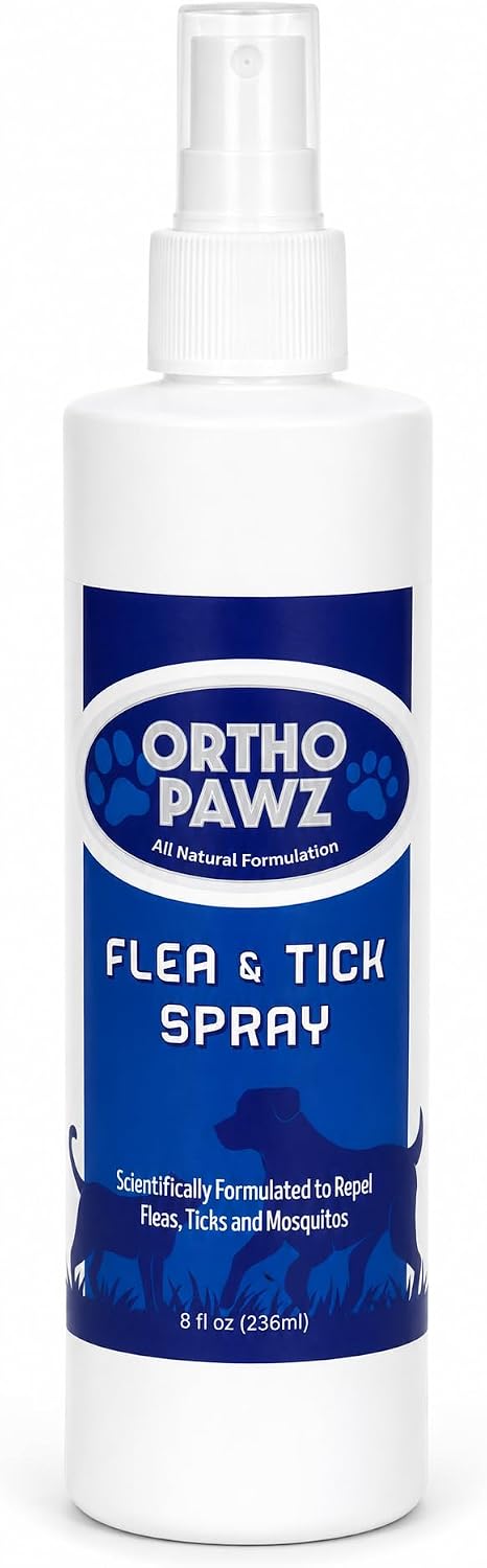 Ortho Pawz Flea & Tick Spray 8oz – All-Natural Citrus Oil Formula