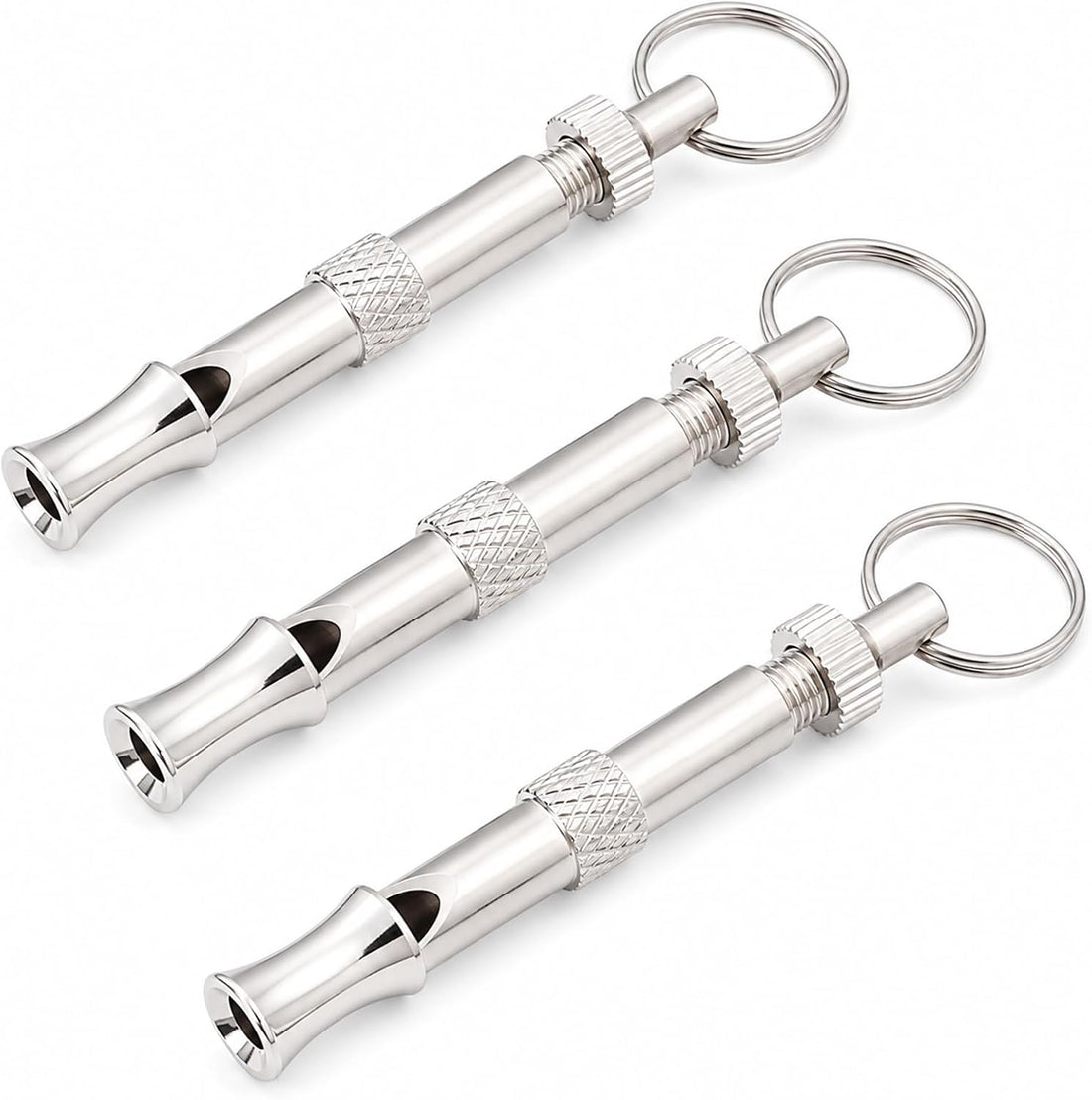 3Pcs Silent Dog Whistle – Adjustable Ultrasonic Recall & Obedience