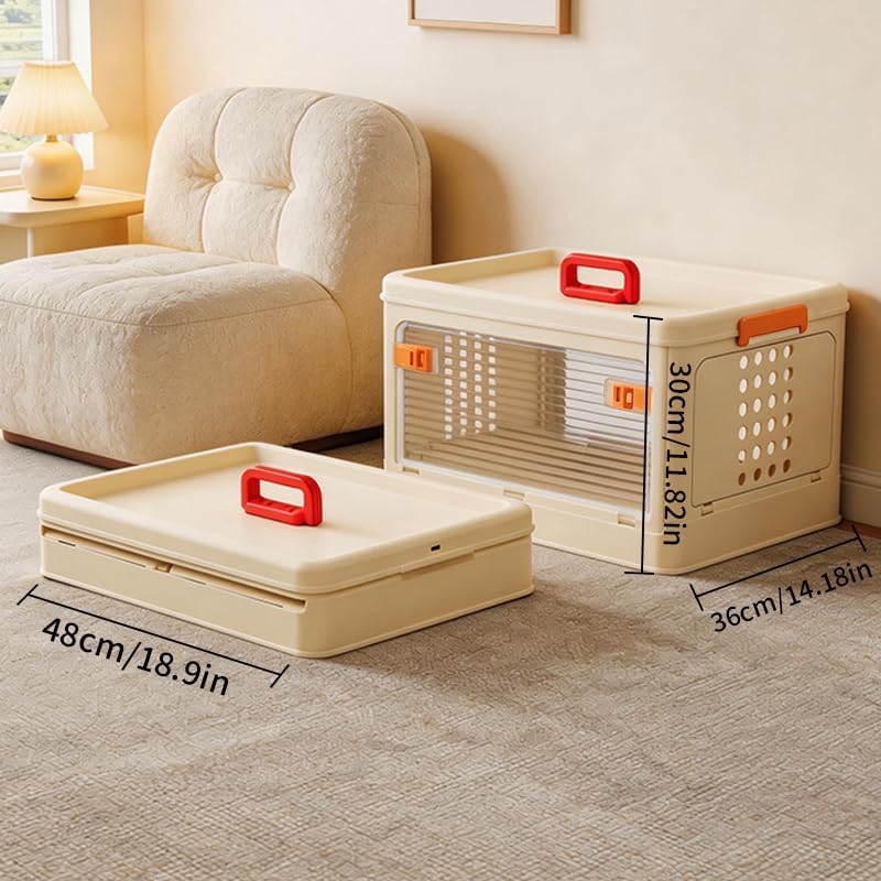 Pet Carrier for Cat & Dog,19-in Collapsible Cat Carrier Hard,Portable