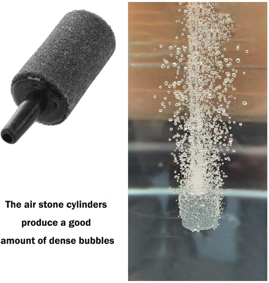 1 Inch Air Stone Cylinder Bubble Diffuser Aquarium Fish Tank Bubbler