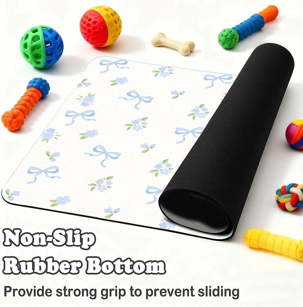 Dog Food Mat for Pet Cat Food Mat