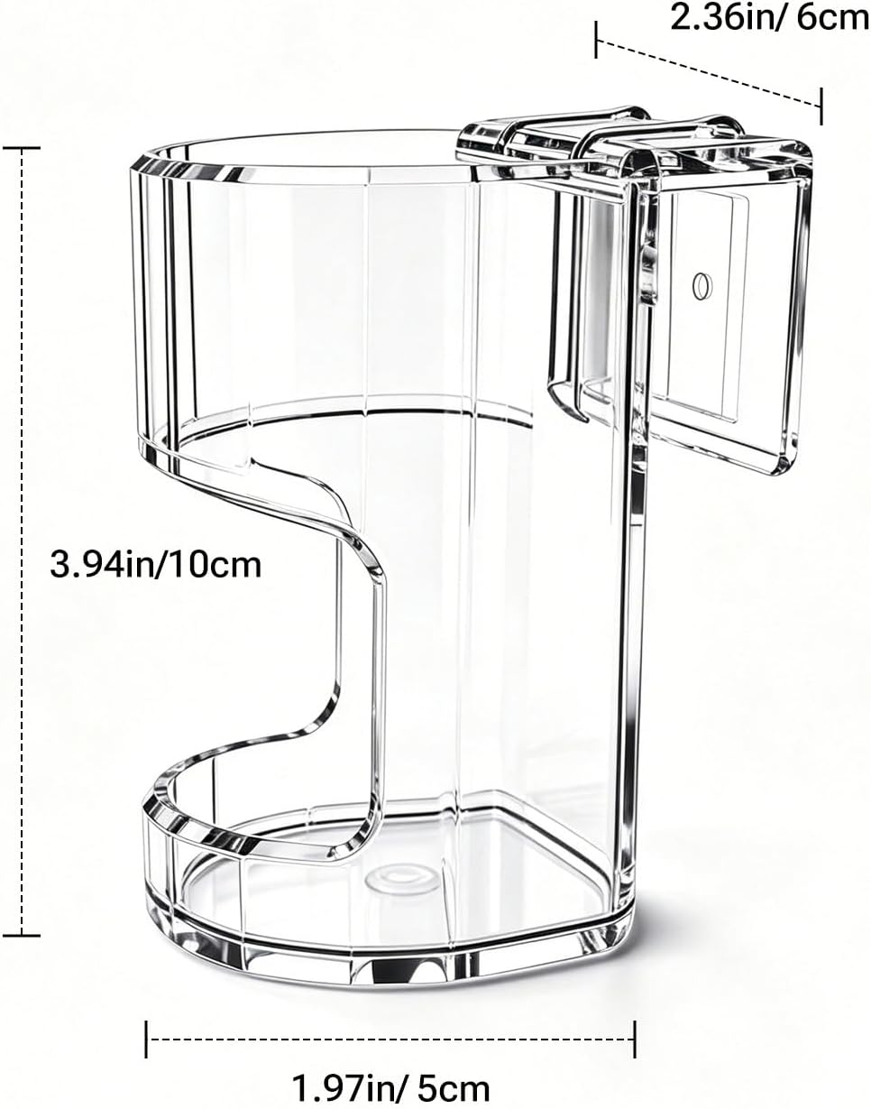 Polycarbonate Aquarium Feeder, Fish Tank Feeding Tray, 90%+ Clear