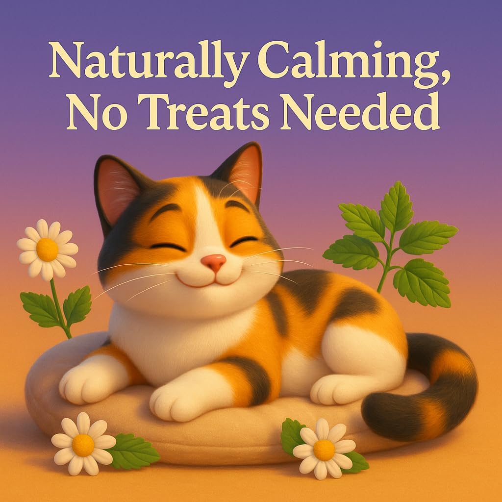 DesertUSA Whisker Zen Natural Catnip and Chamomile Blend for Cats